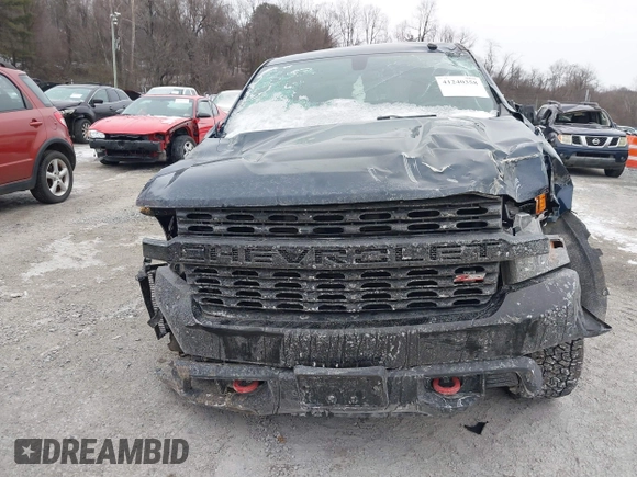 2021 Chevrolet Silverado 1500 Custom Trail Boss with VIN 1GCPYCEF1MZ433544, listed as a IAAI auction lot 41240358 with 71,041 mi miles and . Bid and sale history available at DreamBid. Image 12.
