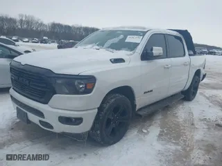 2020 Ram 1500 Big Horn with VIN 1C6RRFFG0LN364101, listed as a IAAI auction lot 41317220 with 117,420 mi miles. Bid and sale history available at carsss.com. Image 2.