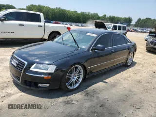 2009 Audi A8 4.2L z VIN WAUMV94E69N008047, wystawiony jako Copart lot #60530635 z przebiegiem Nie podano mil oraz Szkoda całkowita • Salvage title. Historia ofert i sprzedaży dostępna na DreamBid. Obrazek 1.