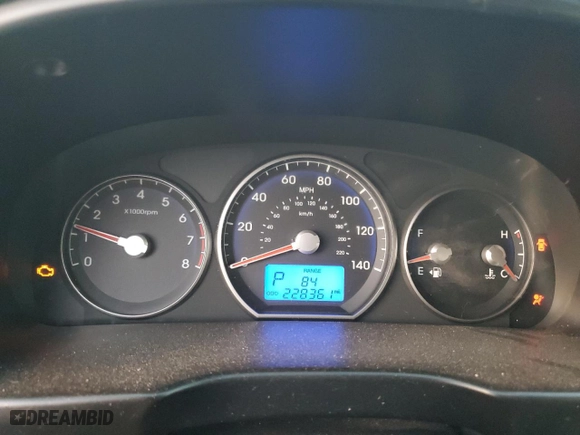 2011 Hyundai Santa Fe GLS with VIN 5XYZG3AB1BG077414, listed as a Copart auction lot 49762905 with 228,361 mi miles and Salvage Title. Bid and sale history available at carsss.com. Image 9.