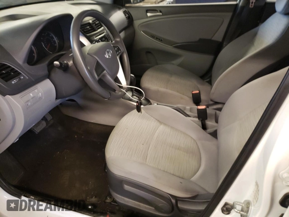 2017 Hyundai Accent SE with VIN KMHCT5AE4HU307294, listed as a Copart auction lot 64852993 with 124,361 mi miles. Bid and sale history available at carsss.com. Image 7.