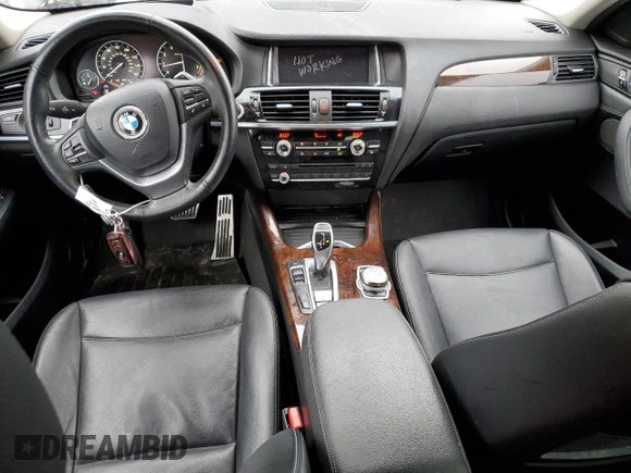 2015 BMW X4 xDrive35i with VIN 5UXXW5C56F0E88267, listed as a Copart auction lot 47888925 with 101,859 mi miles and Salvage title. Bid and sale history available at DreamBid. Image 8.