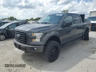 2017 Ford F-150 XL with VIN 1FTEW1EF5HFA56418, listed as a Copart auction lot 58428345 with 118,665 mi miles and Salvage title. Bid and sale history available at DreamBid. Image 1.