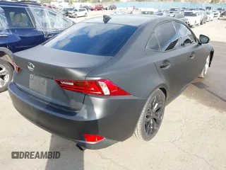 2015 Lexus IS 250 with VIN JTHBF1D29F5081857, listed as a IAAI auction lot 41561173 with 105,168 mi miles and . Bid and sale history available at carsss.com. Image 4.