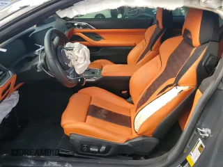 2021 BMW M4 Competition with VIN WBS33AZ0XMCH11542, listed as a Copart auction lot 67846504 with 0 mi miles and Salvage Title. Bid and sale history available at carsss.com. Image 7.