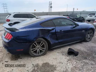 2015 Ford Mustang GT with VIN 1FA6P8CF5F5368602, listed as a Copart auction lot 54572835 with 78,790 mi miles and Salvage Title. Bid and sale history available at carsss.com. Image 3.