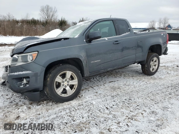 2017 Chevrolet Colorado 4WD LT with VIN 1GCHTCEN7H1205174, listed as a Copart auction lot 41335395 with 91,960 mi miles and Salvage title. Bid and sale history available at DreamBid. Image 1.