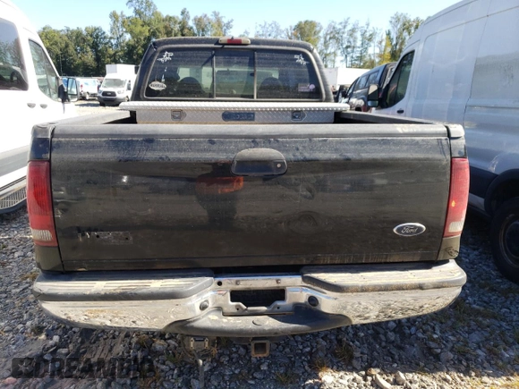 2001 Ford Super Duty F-250 XL with VIN 3FTNW20F01MA75204, listed as a Copart auction lot 75667154 with 0 mi miles and Salvage Title. Bid and sale history available at carsss.com. Image 6.