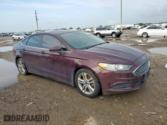 2018 Ford Fusion SE with VIN 3FA6P0HD9JR149785, listed as a Copart auction lot 64038685 with 143,951 mi miles and Clean title. Bid and sale history available at DreamBid. Image 4.