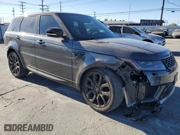 2022 Land Rover Range Rover Sport HSE Silver Edition с VIN SALWR2SU8NA234215, выставлен на аукционе Copart как лот 89403625 с пробегом 24 280 миль миль и Списание • Salvage title. История ставок и продаж доступна на DreamBid. Изображение 4.