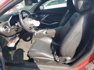 2021 Chevrolet Camaro 1LT with VIN 1G1FB1RSXM0113323, listed as a Copart auction lot 54583715 with 39,544 mi miles and Salvage title. Bid and sale history available at DreamBid. Image 7.