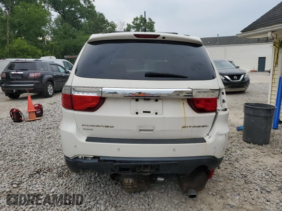 2011 Dodge Durango Citadel with VIN 1D4SE5GT7BC594890, listed as a Copart auction lot 64220575 with 140,909 mi miles and Salvage title. Bid and sale history available at DreamBid. Image 6.