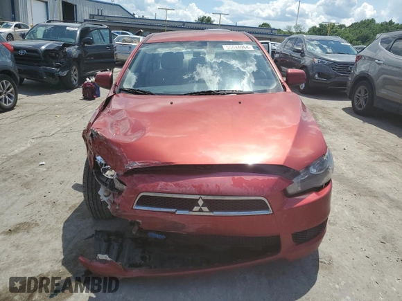 2014 Mitsubishi Lancer ES with VIN JA32U2FU4EU011407, listed as a Copart auction lot 55644954 with 191,722 mi miles and Salvage Title. Bid and sale history available at carsss.com. Image 5.