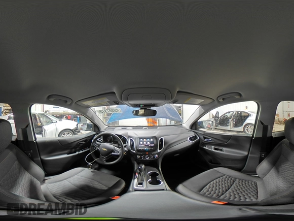 2021 Chevrolet Equinox LT with VIN 3GNAXUEV3ML383136, listed as a Copart auction lot 48557975 with 15,395 mi miles and Salvage Title. Bid and sale history available at DreamBid. Image 16.