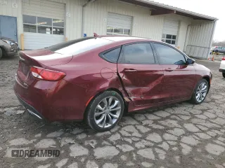 2016 Chrysler 200 S with VIN 1C3CCCBB8GN184965, listed as a Copart auction lot 46622255 with 39,643 mi miles and Salvage Title. Bid and sale history available at carsss.com. Image 3.