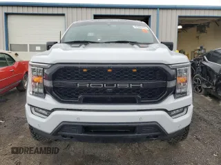 2022 Ford F-150 XL with VIN 1FTFW1E55NKD11289, listed as a Copart auction lot 61900705 with 38,500 mi miles and Salvage title. Bid and sale history available at DreamBid. Image 5.