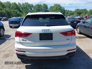 2023 Audi Q3 S line Premium with VIN WA1DECF34P1096834, listed as a IAAI auction lot 42644123 with 62,360 mi miles and . Bid and sale history available at DreamBid. Image 16.