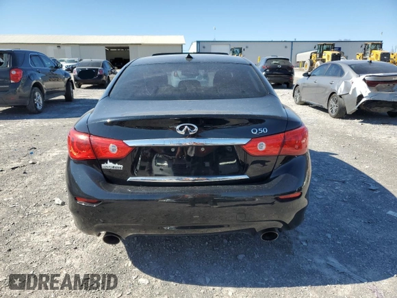 2017 Infiniti Q50 Premium с VIN JN1EV7AP4HM730948, выставлен на аукционе Copart как лот 49290275 с пробегом 81 173 миль миль и Списание • Salvage title. История ставок и продаж доступна на DreamBid. Изображение 6.