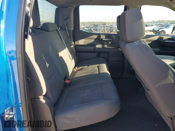 2024 Chevrolet Silverado 1500 Custom with VIN 3GCPABEK1RG202503, listed as a Copart auction lot 48681235 with Not Provided miles and Salvage Title. Bid and sale history available at DreamBid. Image 10.