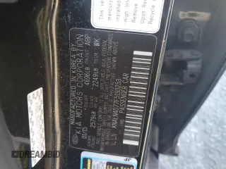 2015 Kia Cadenza Premium with VIN KNALN4D77F5193253, listed as a Copart auction lot 81748134 with 134,347 mi miles and Salvage Title. Bid and sale history available at DreamBid. Image 12.