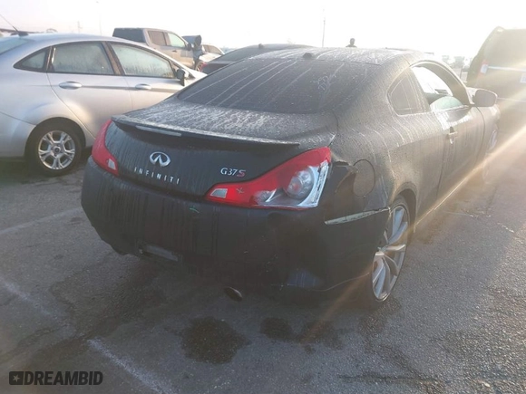 2008 Infiniti G37 Coupe Journey with VIN JNKCV64E58M102890, listed as a IAAI auction lot 41811793 with 107,907 mi miles. Bid and sale history available at carsss.com. Image 4.