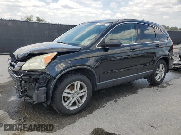 2010 Honda CR-V EX z VIN JHLRE4H55AC011367, wystawiony jako Copart lot #57492025 z przebiegiem 150 469 mil mil oraz Szkoda całkowita • Salvage title. Historia ofert i sprzedaży dostępna na DreamBid. Obrazek 1.