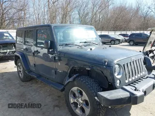 2016 Jeep Wrangler Unlimited 75th Anniversary with VIN 1C4BJWEG9GL250408, listed as a IAAI auction lot 41793706 with 102,436 mi miles. Bid and sale history available at carsss.com. Image 1.