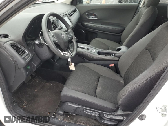 2021 Honda HR-V EX with VIN 3CZRU6H51MM736084, listed as a Copart auction lot 49614805 with 53,282 mi miles and Salvage Title. Bid and sale history available at carsss.com. Image 7.