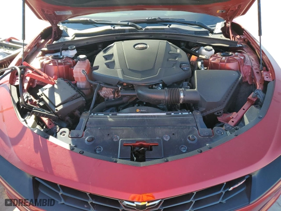 2023 Chevrolet Camaro 2LT with VIN 1G1FD3DS2P0137536, listed as a Copart auction lot 74040374 with 6,603 mi miles and Salvage Title. Bid and sale history available at carsss.com. Image 12.