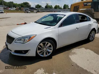 2014 Buick Regal Premium I z VIN 2G4GN5EX7E9279507, wystawiony jako Copart lot #58986814 z przebiegiem 189 996 mil mil oraz Szkoda całkowita • Salvage title. Historia ofert i sprzedaży dostępna na DreamBid. Obrazek 1.