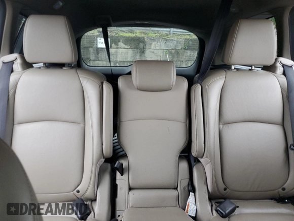 2018 Honda Odyssey EX-L z VIN 5FNRL6H75JB076769, wystawiony jako Copart lot #56845755 z przebiegiem 92 552 mil mil oraz Szkoda całkowita • Salvage title. Historia ofert i sprzedaży dostępna na DreamBid. Obrazek 10.