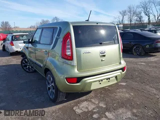 2012 Kia Soul + with VIN KNDJT2A63C7436086, listed as a IAAI auction lot 41299947 with 118,217 mi miles. Bid and sale history available at carsss.com. Image 3.