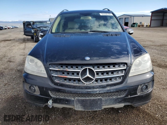 2007 Mercedes-Benz M 350 with VIN 4JGBB86E27A258279, listed as a Copart auction lot 55336165 with 162,591 mi miles and Clean Title. Bid and sale history available at DreamBid. Image 5.
