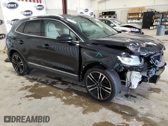 2018 Lincoln MKC Reserve with VIN 5LMTJ3DH4JUL12501, listed as a Copart auction lot 58257475 with 42,368 mi miles and Salvage title. Bid and sale history available at DreamBid. Image 4.