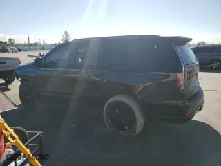 2021 Cadillac Escalade RWD Premium Luxury with VIN 1GYS3BKL4MR430046, listed as a Copart auction lot 83361374 with 57,230 mi miles and Salvage Title. Bid and sale history available at carsss.com. Image 2.