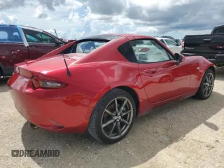 2017 Mazda MX-5 Miata RF Grand Touring with VIN JM1NDAM71H0106167, listed as a Copart auction lot 74099534 with 0 mi miles and Non Repairable. Bid and sale history available at carsss.com. Image 3.