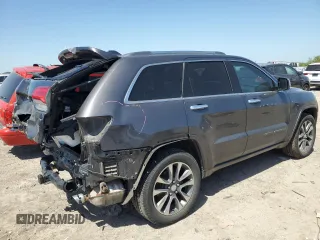 2017 Jeep Grand Cherokee Overland with VIN 1C4RJFCGXHC941983, listed as a Copart auction lot 52008825 with 65,776 mi miles and Salvage Title. Bid and sale history available at carsss.com. Image 3.