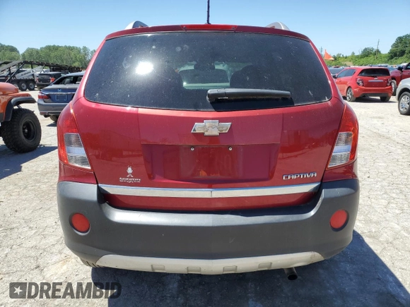 2014 Chevrolet Captiva Sport LS with VIN 3GNAL2EK0ES652934, listed as a Copart auction lot 58054044 with 122,955 mi miles and Clean Title. Bid and sale history available at DreamBid. Image 6.