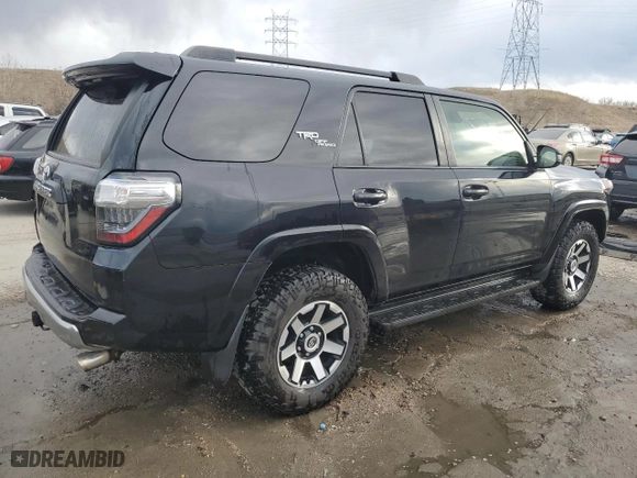 2022 Toyota 4Runner TRD Off Road with VIN JTEPU5JR1N6022506, listed as a Copart auction lot 47135275 with 60,818 mi miles and Non Repairable. Bid and sale history available at carsss.com. Image 3.