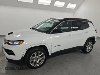 2025 Jeep Compass Limited with VIN 3C4NJDCN9ST507387, listed as a Copart auction lot 62530215 with 9,049 mi miles and Clean title. Bid and sale history available at DreamBid. Image 1.