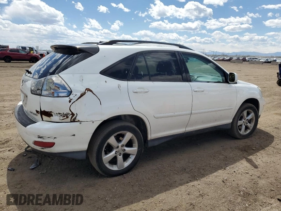 2005 Lexus RX 330 with VIN 2T2HA31U05C048724, listed as a Copart auction lot 54076575 with 265,750 mi miles and Clean Title. Bid and sale history available at carsss.com. Image 3.