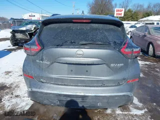 2023 Nissan Murano SV with VIN 5N1AZ2BS7PC123187, listed as a IAAI auction lot 41631296 with 63,963 mi miles. Bid and sale history available at carsss.com. Image 17.
