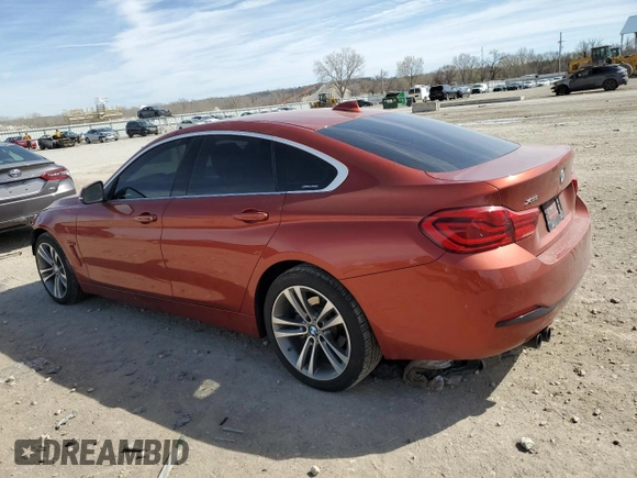 2019 BMW 4 Series 430i xDrive with VIN WBA4J3C51KBL09987, listed as a Copart auction lot 50641495 with 91,871 mi miles and Salvage Title. Bid and sale history available at carsss.com. Image 2.