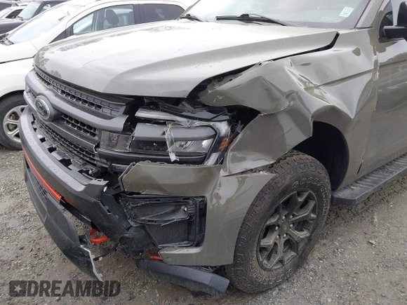 2024 Ford Expedition Timberline с VIN 1FMJU1RG6REA91947, выставлен на аукционе IAAI как лот 41909733 с пробегом 22 969 миль миль и . История ставок и продаж доступна на DreamBid. Изображение 6.