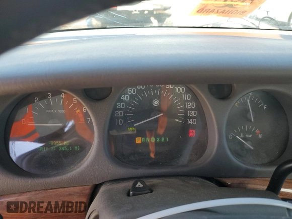 2003 Buick LeSabre Custom with VIN 1G4HP54K63U189236, listed as a Copart auction lot 43526215 with 78,055 mi miles and Salvage Title. Bid and sale history available at carsss.com. Image 9.