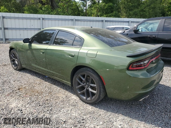 2022 Dodge Charger SXT with VIN 2C3CDXBG7NH138565, listed as a Copart auction lot 52154525 with 53,724 mi miles and Salvage Title. Bid and sale history available at DreamBid. Image 2.