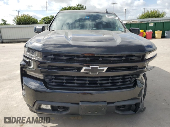 2021 Chevrolet Silverado 1500 RST with VIN 3GCPWDED9MG233862, listed as a Copart auction lot 58945824 with 53,566 mi miles and Salvage Title. Bid and sale history available at carsss.com. Image 5.
