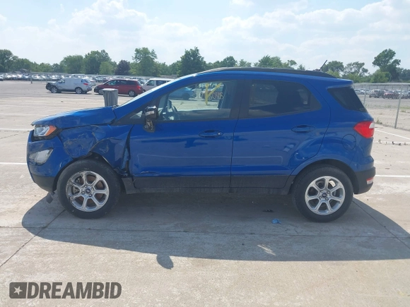 2021 Ford EcoSport SE with VIN MAJ3S2GE2MC450148, listed as a IAAI auction lot 39713048 with 30,115 mi miles and . Bid and sale history available at carsss.com. Image 14.
