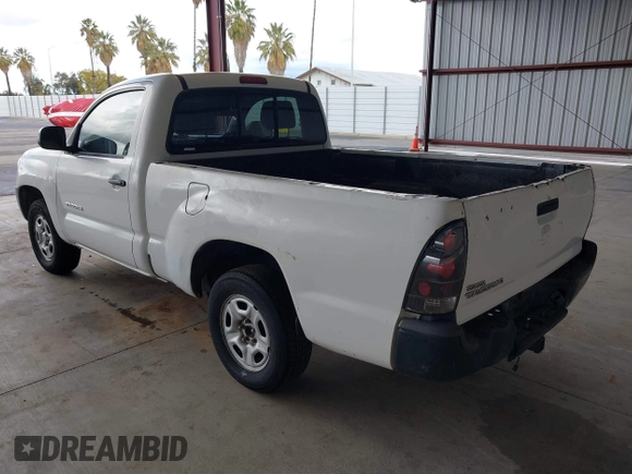 2007 Toyota Tacoma with VIN 5TENX22N57Z385216, listed as a IAAI auction lot 41761185 with 375,609 mi miles. Bid and sale history available at carsss.com. Image 3.