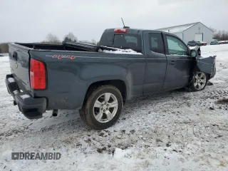 2017 Chevrolet Colorado 4WD LT with VIN 1GCHTCEN7H1205174, listed as a Copart auction lot 41335395 with 91,960 mi miles and Salvage title. Bid and sale history available at DreamBid. Image 3.